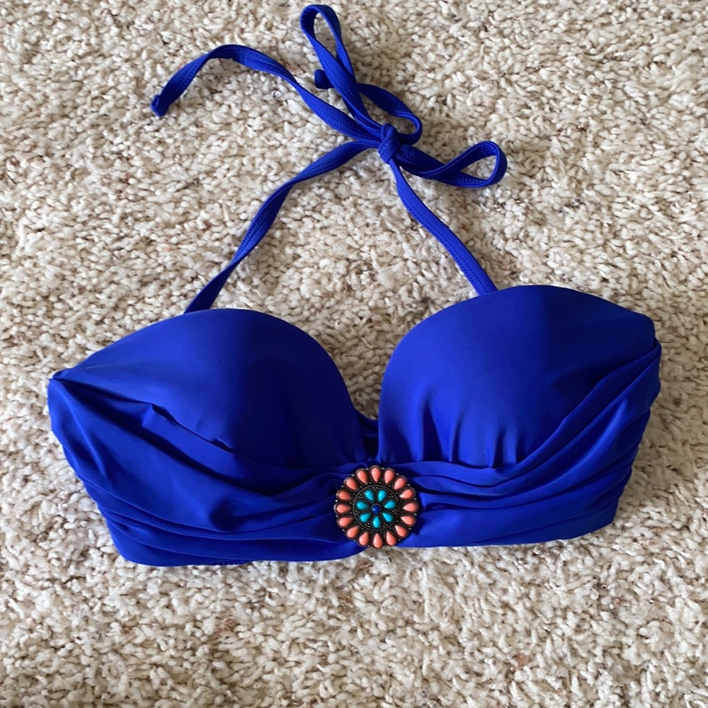 Women’s Blue Bathing suit Top